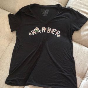 Black Wander T shirt